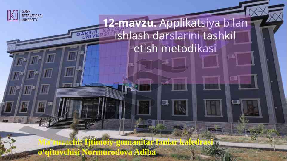 Applikatsiya va mozaika san’ati haqida tushuncha