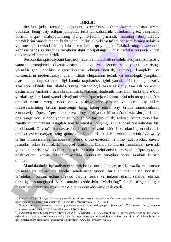 Zamonaviy ta'lim tizimlari bo'yicha ilmiy nashrlar