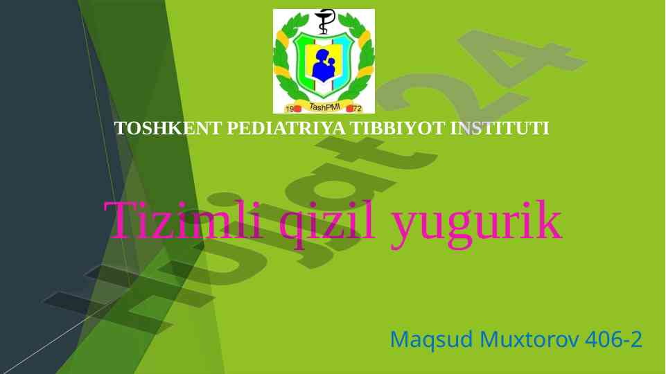Tizimli qizil yugurik: tibbiyotda ahiyoti