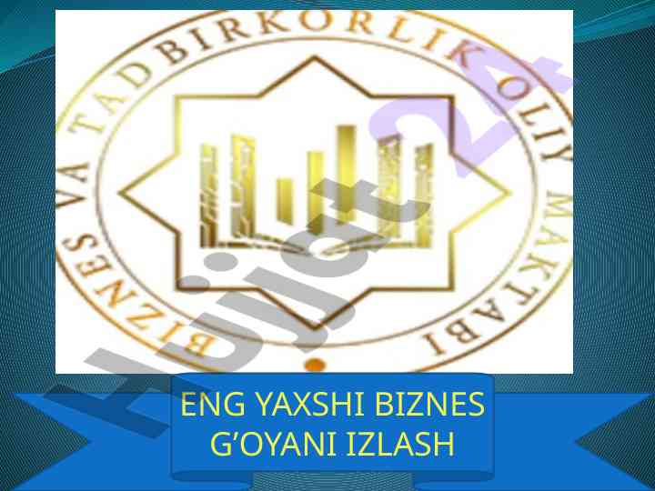Biznes reja tuzish bo'yicha 9 qadam