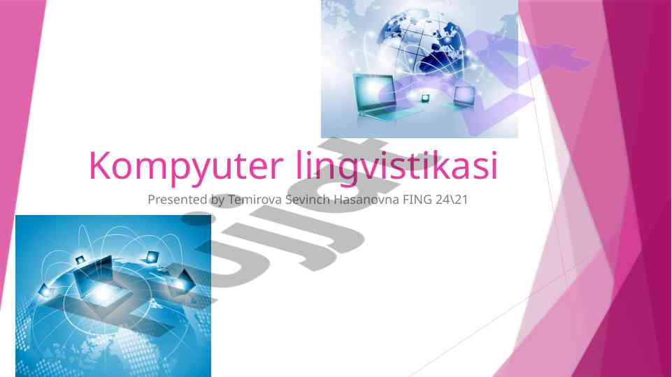 Kompyuter lingvistikasi ta'limdagi ahamiyati