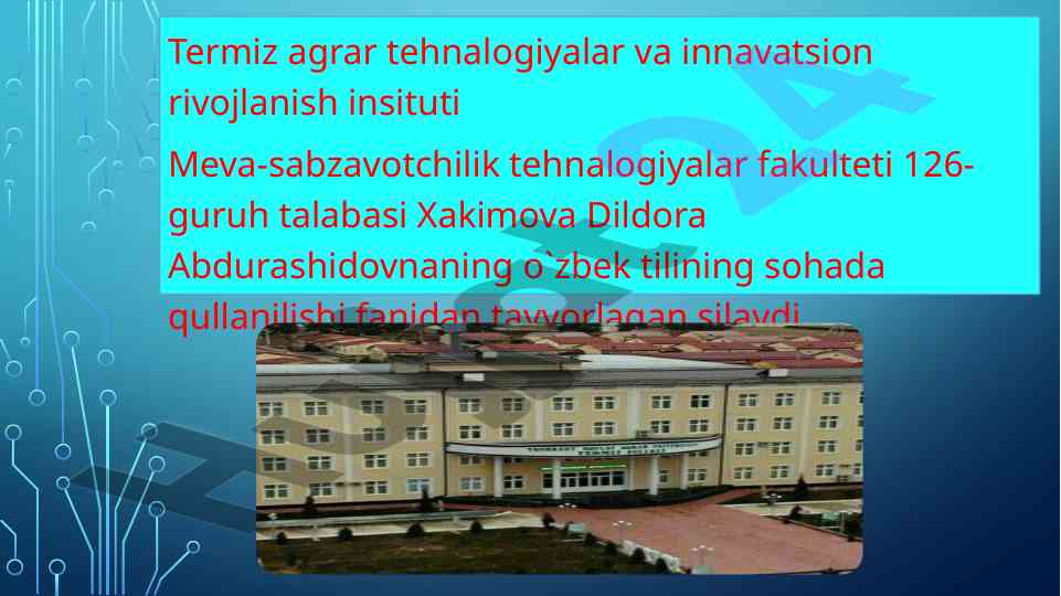 Ilmiy uslubda atamalarning qo'llanilishi