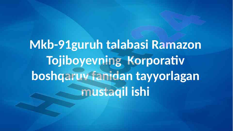 Iqtisodiy hamkorlik tashkiloti tamoyillari
