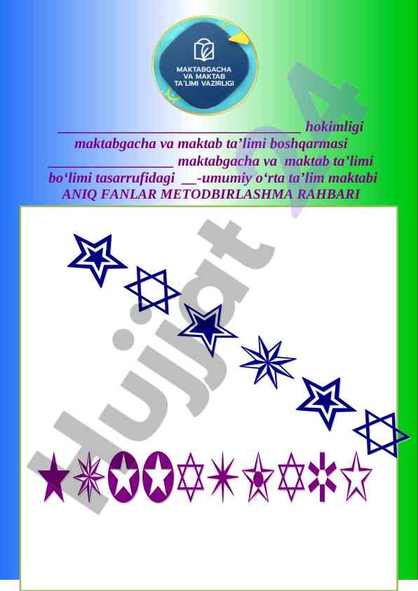 Umumta’lim muassasalarida yondashuvlarni yangilash