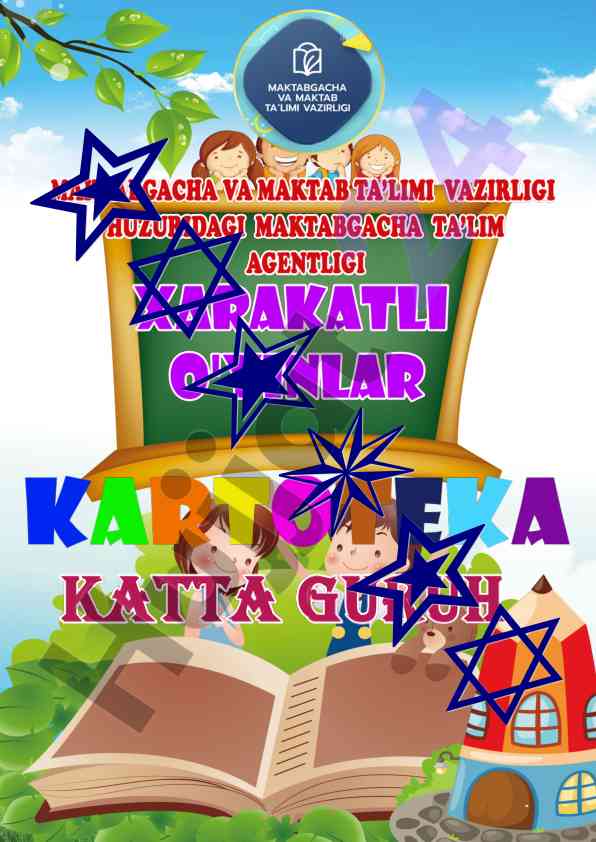 Katta guruhlarda o’ynaladigan harakatli o’yinlar