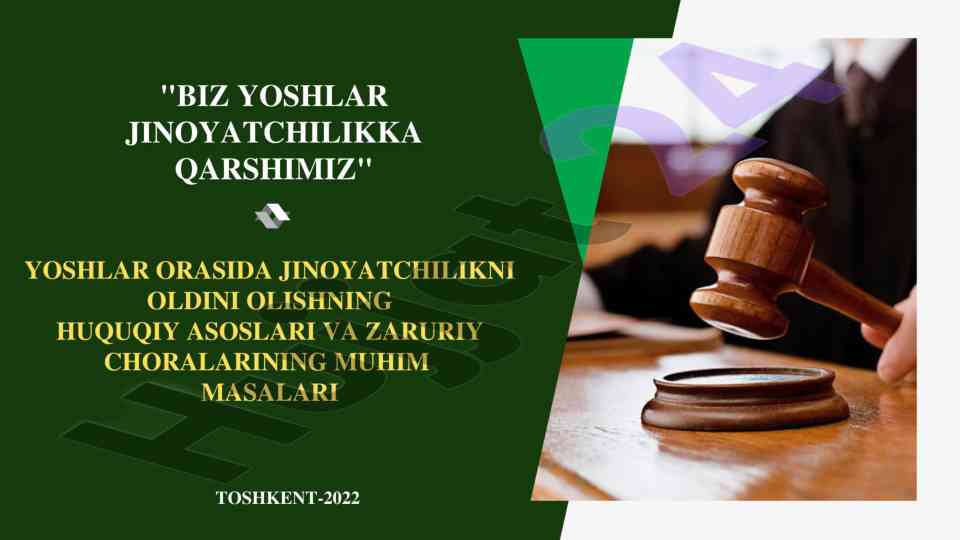 O‘zbekistondagi yoshlar jinoyatchiligi muammolari