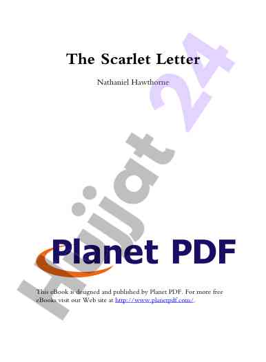 The scarlet letter analysis and overview