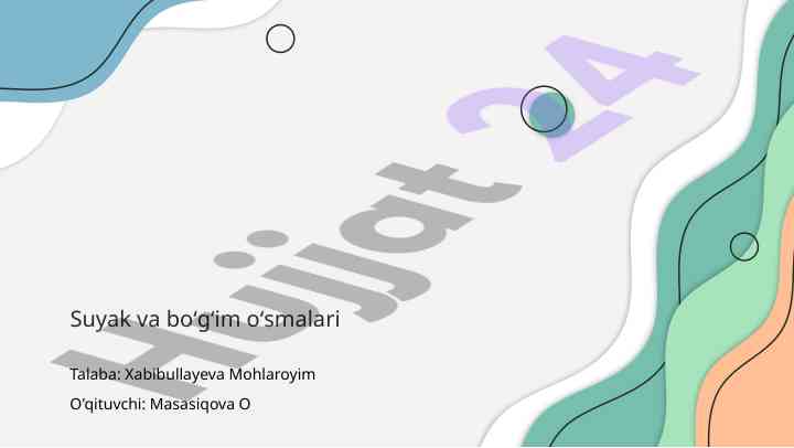 Suyak va boʻgʻim oʻsmalari: turlari va diagnosticasi