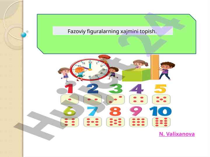Matematika dasturi va timss masalalari