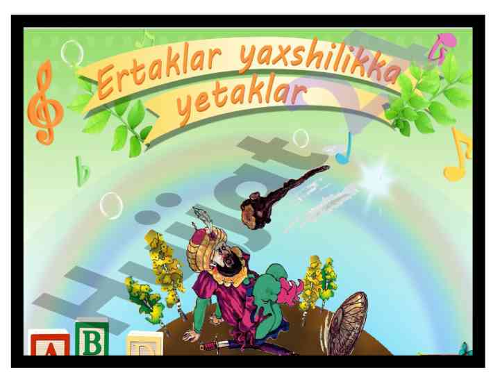 Ertaklar tahlili: o'zbek folklorining asosiy janrlari