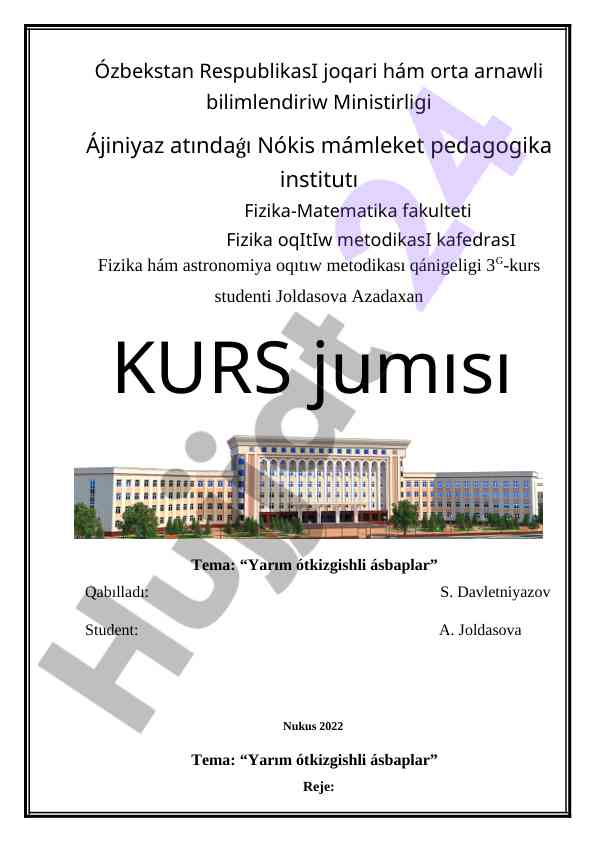 Yarim ótkizgishli ásbaplar