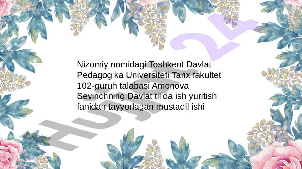 Nutqning to'g'riligi va mantiqiyligi asoslari