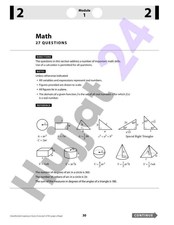 Matematika ko‘nikmalari uchun savollar