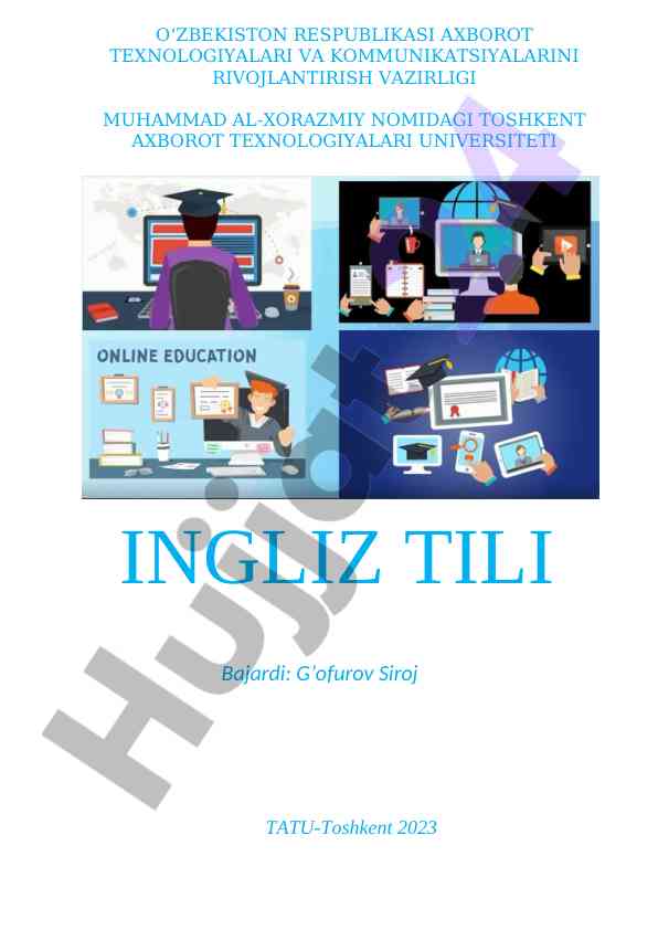 Ingliz tili programmalar va malakalar bo‘yicha ma’lumotlar