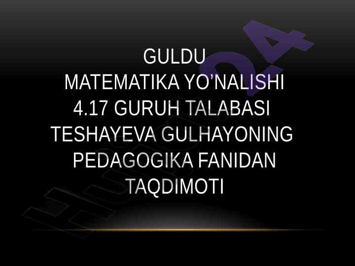 Pedagogika fanining ilmiy tadqiqot metodlari
