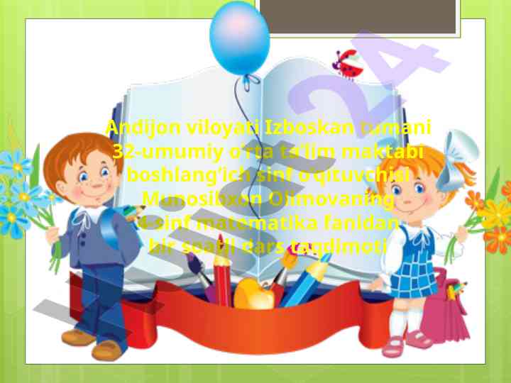 Tenglamalar va geometrik masalalarning yechilishi