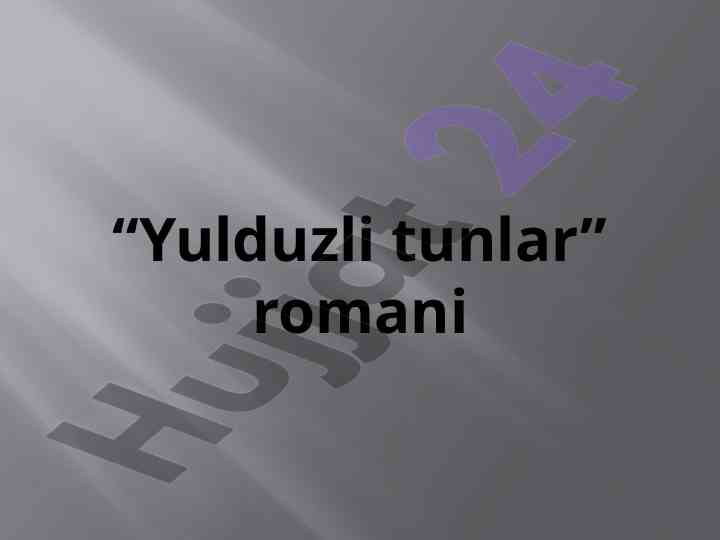 Pirimqul qodirov hayot yo'li va ijodiy merosi
