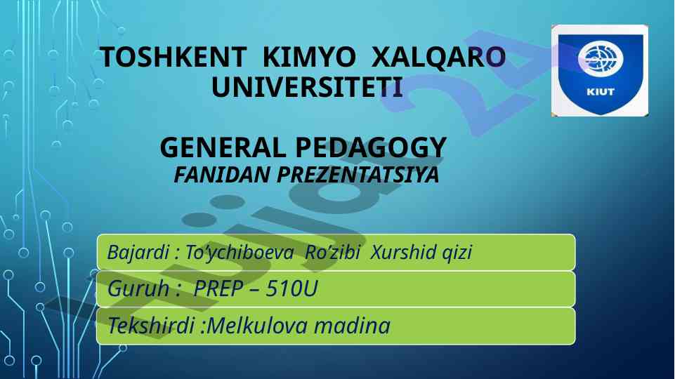 Estetik tarbiya va estetika asoslari
