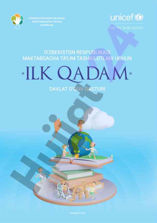 O‘zbekiston respublikasi maktabgacha ta'lim dasturi